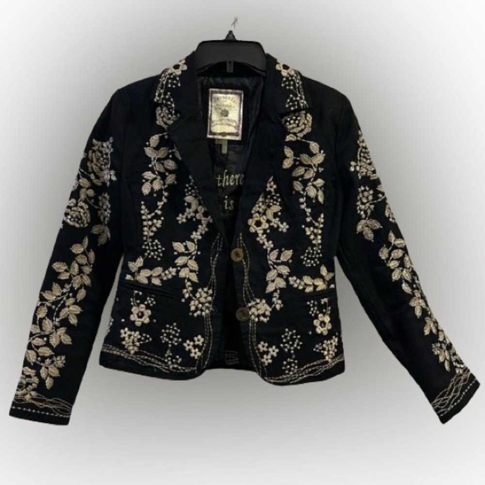 Paparazzi Embroidered, Studded + Beaded Blazer